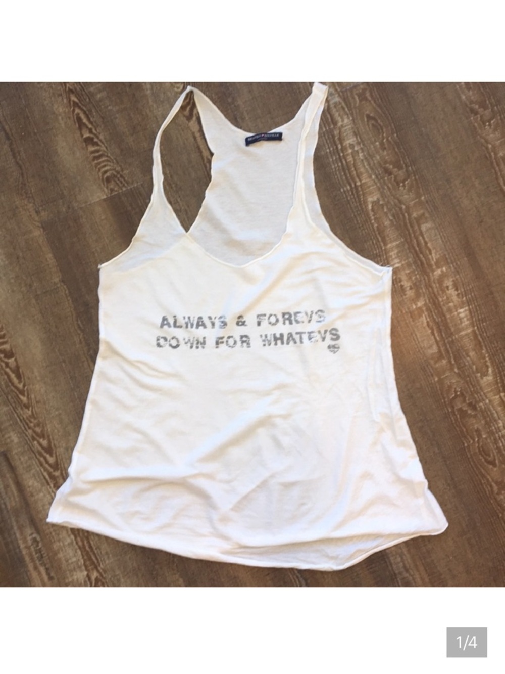 Brandy Melville Racerback Graphic Tank